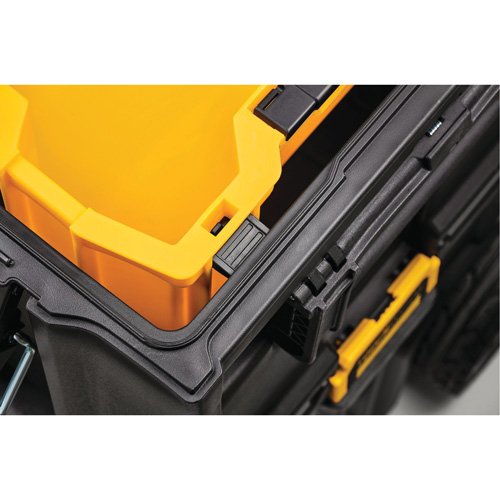 Plateau d'outils profond ToughSystem, 18-2/5" x 12" x 4-1/2", Jaune Absolute Business Supply