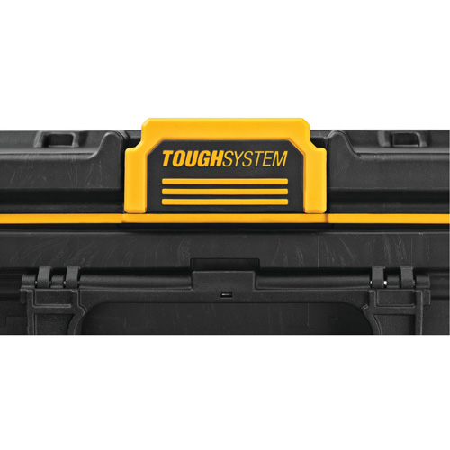 Grande boîte &agrave; outils ToughSystem 2.0, 21-3/4" x 14-3/4" x 12-3/8", Noir Absolute Business Supply