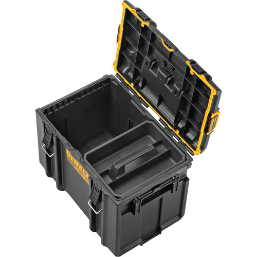Tr&egrave;s grande boîte &agrave; outils ToughSystem 2.0, 21-3/4" x 14-3/4" x 16-1/4", Noir Absolute Business Supply