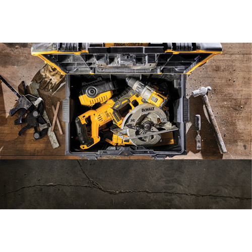 Tr&egrave;s grande boîte &agrave; outils ToughSystem 2.0, 21-3/4" x 14-3/4" x 16-1/4", Noir Absolute Business Supply