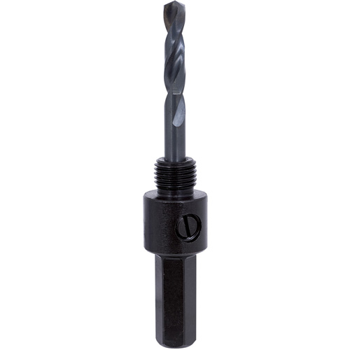 Hex Holesaw Arbor, 9/16" - 1-3/16", 7/16" Shank Absolute Business Supply