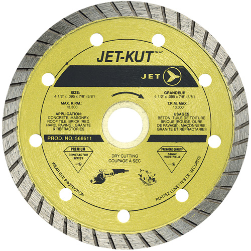 Lame diamant Turbo de premi&egrave;re qualit&eacute; JET-KUT Absolute Business Supply