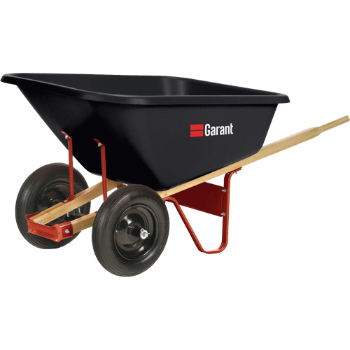 Wheelbarrow, 8 cu. Ft., Polyethylene Tray Absolute Business Supply