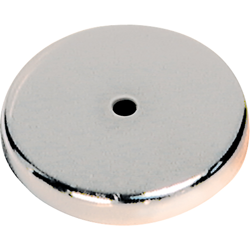 Aimants ronds &agrave; profil bas, dia. 2-1/32", Force de 19 lb Absolute Business Supply