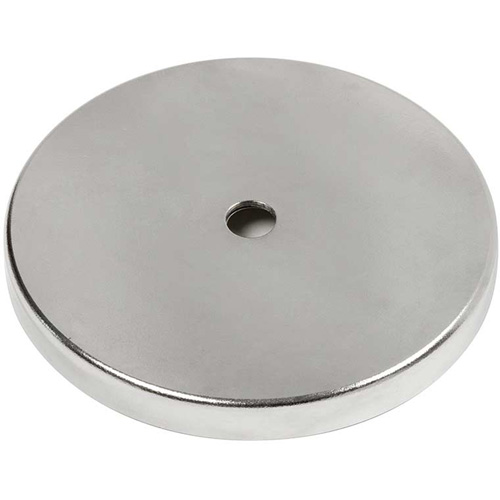 Aimants ronds &agrave; profil bas, dia. 1-1/4", Force de 35 lb Absolute Business Supply