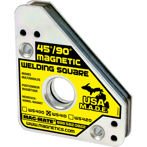 &eacute;querres de soudage magn&eacute;tiques, 3-3/4" lo x 3/4" la x 4-3/8" h, 75 lb Absolute Business Supply