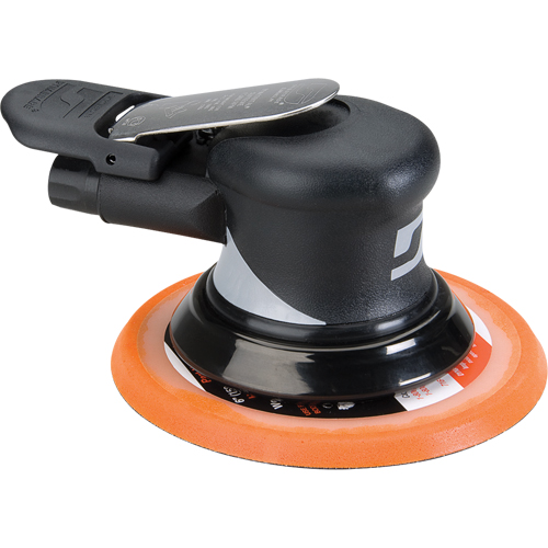 6" Non-Vacuum Dynorbital&reg; Supreme Random Orbital Sanders, 6" Dia., 1/4" NPT Inlet, 12000 RPM Absolute Business Supply