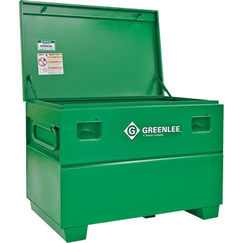 Jobsite Chest, 48" x 30" x 30", Steel, Green Absolute Business Supply