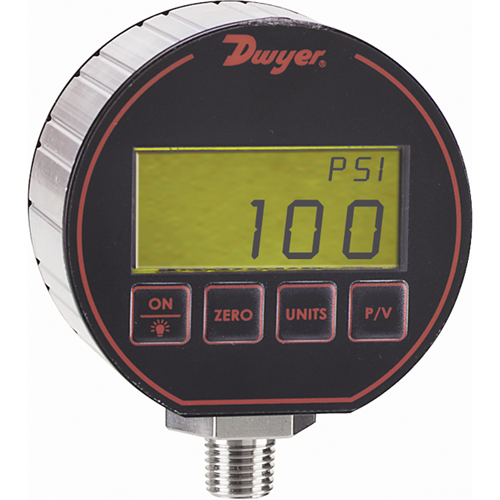 Manom&egrave;tre,  3", 0 - 5000 psi, Fixation inf&eacute;rieure, Num&eacute;rique Absolute Business Supply