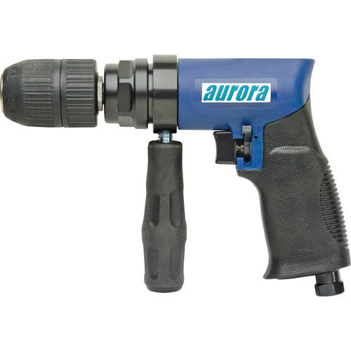 Perceuse r&eacute;versible pneumatique 1/2", 4 pi³/min, 1/4" NPT, 88 dBA, 1/2" mandrin Absolute Business Supply