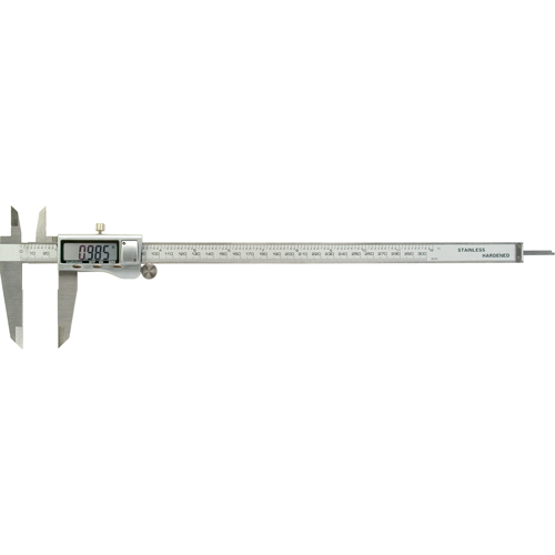 Pieds &agrave; coulisse num&eacute;riques & &eacute;lectroniques, R&eacute;solution de 0,001" (0,03 mm), 0" - 12" (0 mm - 300 mm) gamme de mesure Absolute Business Supply