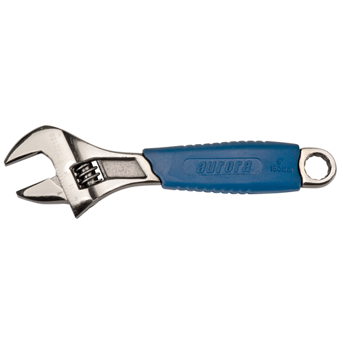 Adjustable Wrench, 6" L, 1" Max Width, Black Absolute Business Supply