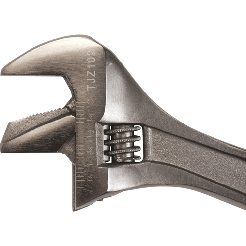 Adjustable Wrench, 10" L, 1-3/8" Max Width, Black Absolute Business Supply