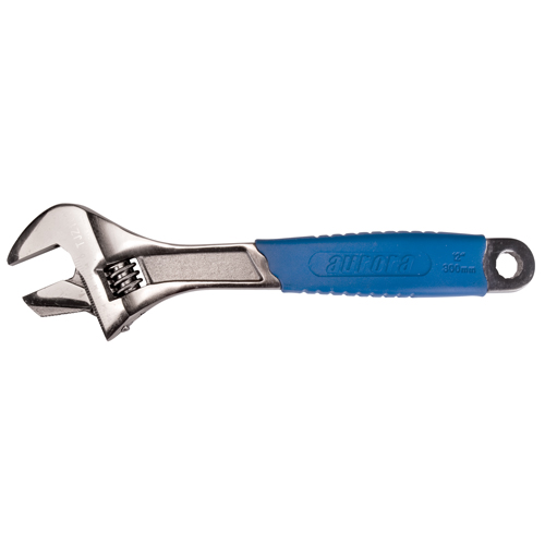 Adjustable Wrench, 12" L, 1-5/8" Max Width, Black Absolute Business Supply