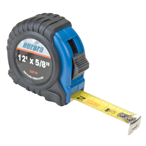 Measuring Tape , 5/8" x 12', in/ft. Graduations Absolute Business Supply