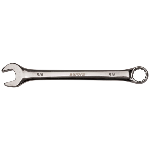Combination Wrench, 12 Point, 1/4", Chrome Finish Absolute Business Supply