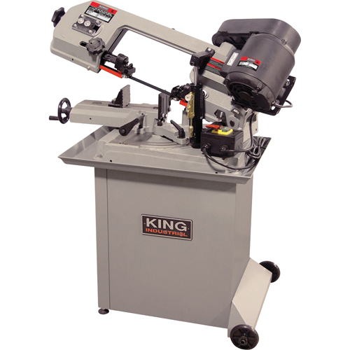 Dual Swivel Metal Cutting Band Saws, Horizontal, Round 5" and 5" x 6" Rectangular Cutting Capacity Absolute Business Supply