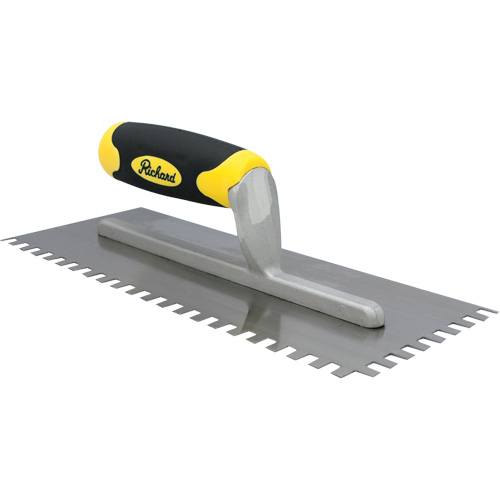 Truelles dent&eacute;es avec prise Ergo-Grip pour lapplication des adh&eacute;sifs Absolute Business Supply
