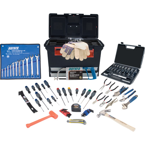 Ensemble d'outils pour ouvrier, 86 morceaux Absolute Business Supply