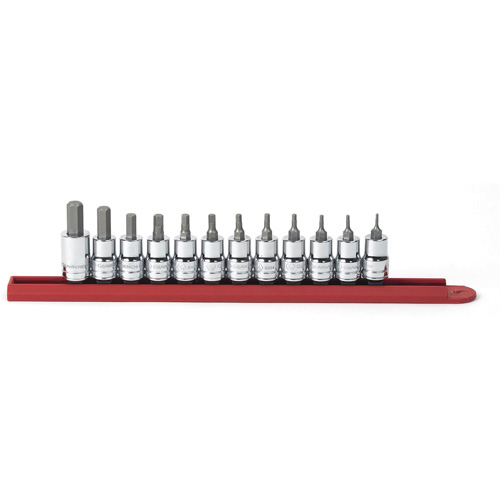Jeu de douilles SAE, Hexagonale, Prise 3/8", 12 mrcx Absolute Business Supply