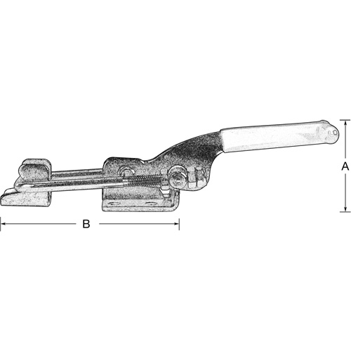 Latch Clamps, 700 lbs. Clamping Force Absolute Business Supply
