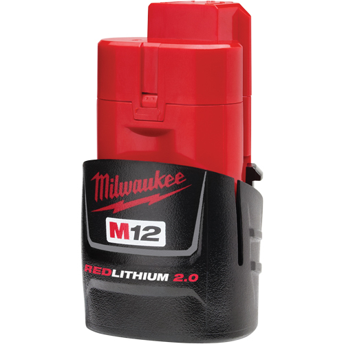 M12 Redlithium 2.0 Battery, Lithium-Ion, 12 V, 2 A Absolute Business Supply
