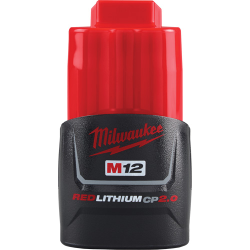 M12 Redlithium 2.0 Battery, Lithium-Ion, 12 V, 2 A Absolute Business Supply