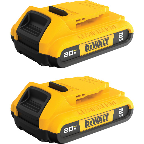Max* Compact Batteries, Lithium-Ion, 20 V, 2 A Absolute Business Supply