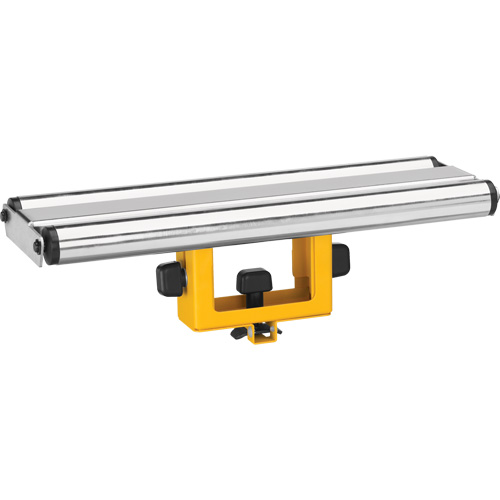 Support &agrave; rouleaux larges pour table de scie &agrave; onglets Absolute Business Supply