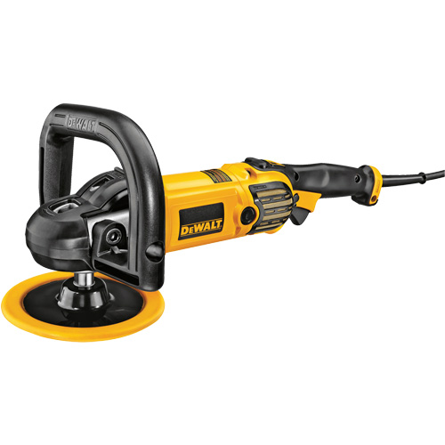 Polisseuse &agrave; vitesse variable avec d&eacute;marrage souple, 9"/7" tampon, 120 V, 12 A, 0-3500 Tr/min &agrave; vide Absolute Business Supply