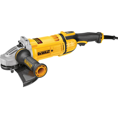 Large Angle Grinder with No Lock-On Switch, 9", 120 V, 15 A, 6500 RPM Absolute Business Supply