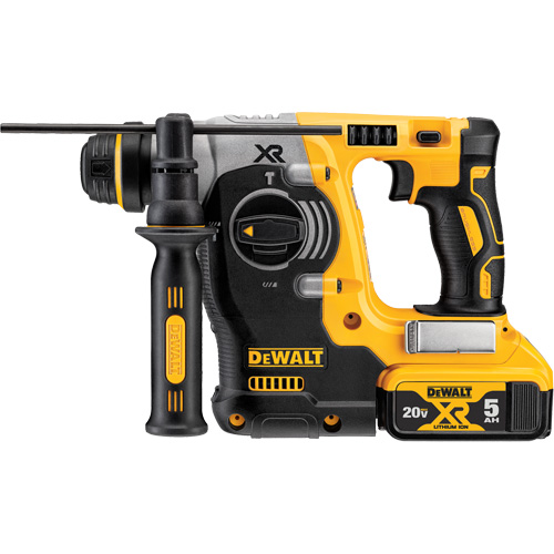Max XR&reg; Brushless L-Shape Rotary Hammer Kit, 20 V, 1", 0-1100 RPM Absolute Business Supply
