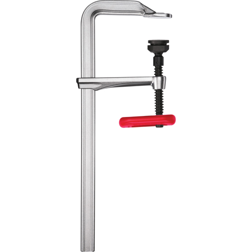 Regular-Duty All-Steel Bar Clamps with Ergonomic Grip, 8" (203.2 mm), 2800 lbs. Clamp Force Absolute Business Supply