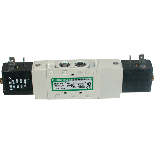 Pilot 5-Way 2-Position 4-Way Solenoid Valves, 3/8" Pipe, 150 PSI Absolute Business Supply