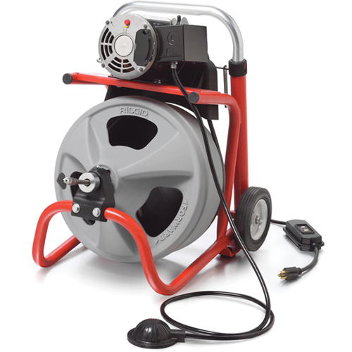 D&eacute;boucheur de drain K-400 avec cble C-31 IW, &eacute;lectrique, 3/8" Absolute Business Supply