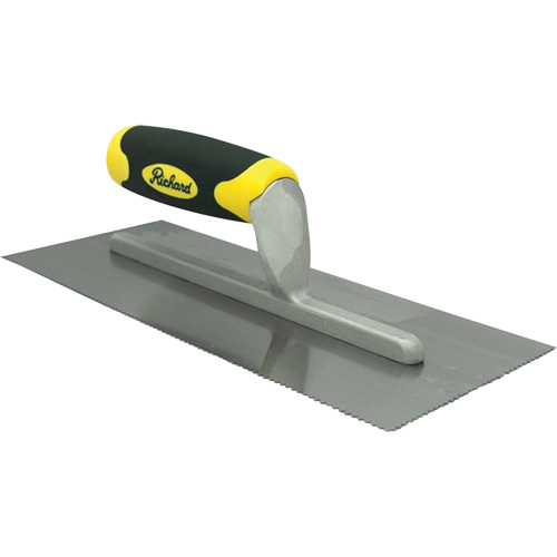 Truelle adh&eacute;sive V-Notch Ergo-Grip Absolute Business Supply