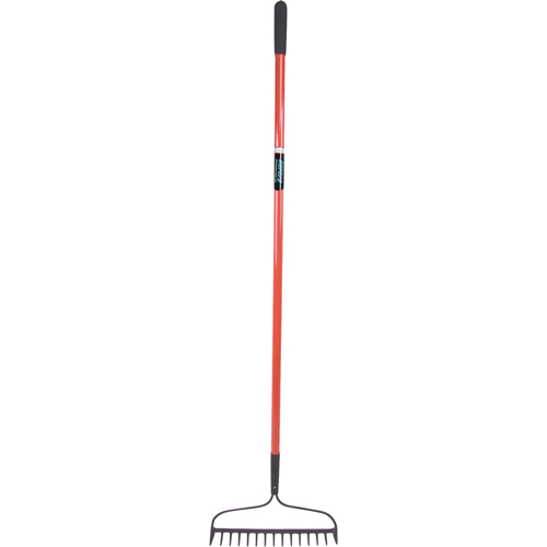 Heavy-Duty Bow Rakes, Fibreglass Handle, 15 Tines Absolute Business Supply