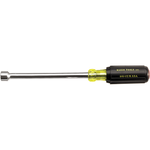 Nut Drivers- 6" Shafts, 3/8" Drive, 9-3/4" L, Magnetic Absolute Business Supply