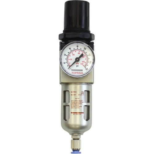 Modular Filter/Regulator, 1/2" NPTF, 150 PSI, 1.6 fl.oz. Capacity Absolute Business Supply
