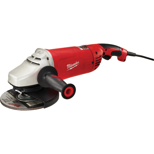 Large Angle Grinder Trigger Grip With Lock-On, 7"/9", 120 V, 15 A, 6000 RPM Absolute Business Supply