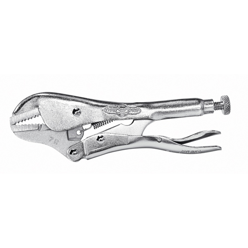 Pinces Vise-Grip, Longueur 7", Droit Absolute Business Supply
