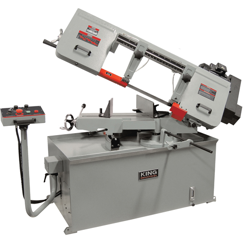 10" x 18" Variable Speed Swivel Metal Cutting Bandsaws, Horizontal, Round 10" and 10" x 18" Rectangular Cutting Capacity Absolute Business Supply
