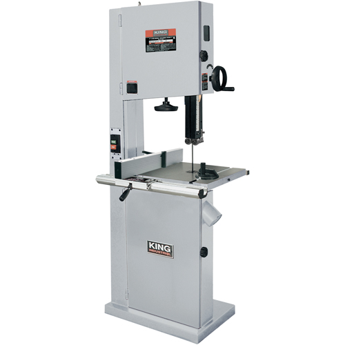 Scies &agrave; ruban de 17" pour bois avec guide &agrave; d&eacute;doublement, Vertical, 220 V Absolute Business Supply