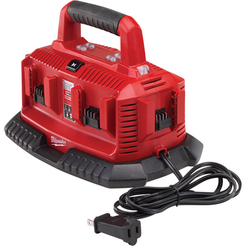 Chargeur de type s&eacute;quentiel pour six piles M18, 18 V, Lithium-ion Absolute Business Supply