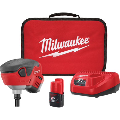 M12 Cordless Palm Nailer Kit, 12 V, Lithium-Ion Absolute Business Supply