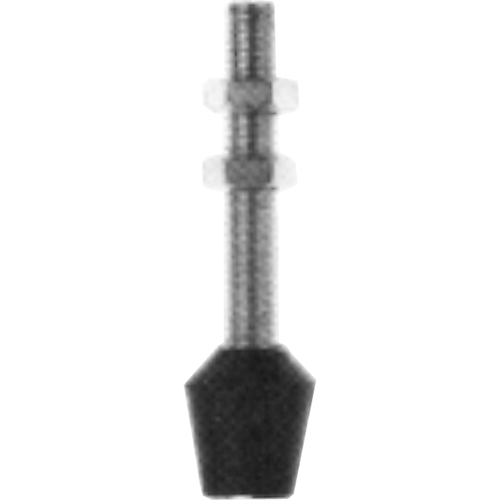 Replacement Spindles & Accessories - Flat-Tip Bonded Neoprene Caps Absolute Business Supply