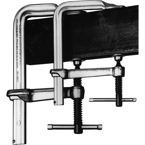 Bar Clamps For Welding & Fabricating , 8" (203.2 mm), 2660 lbs. Clamp Force Absolute Business Supply