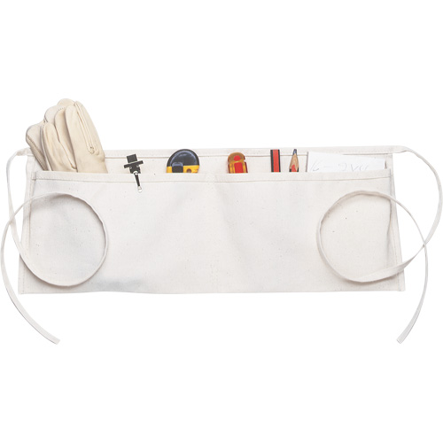 Tabliers de travail en canevas &agrave; 2 pochettes Absolute Business Supply