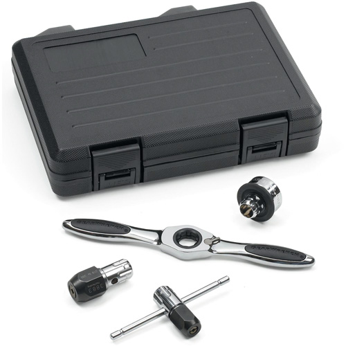 Ratcheting Tap & Die Drive Accessory Set, 5 Pieces Absolute Business Supply