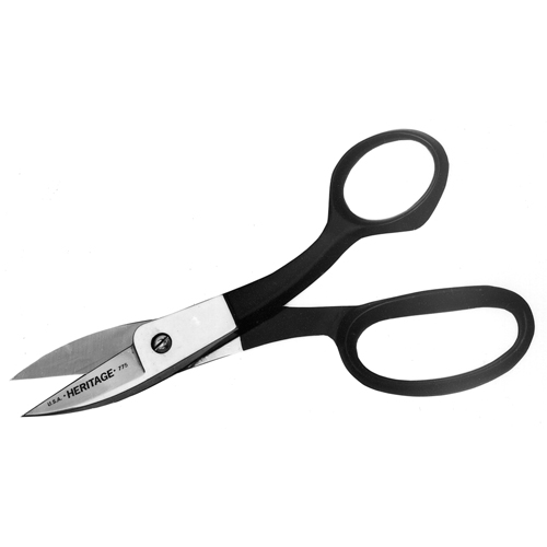 CISAILLES,LAMES LARGES,8"LONG, Longueur de coupe de 2", Poign&eacute;e Anneaux Absolute Business Supply